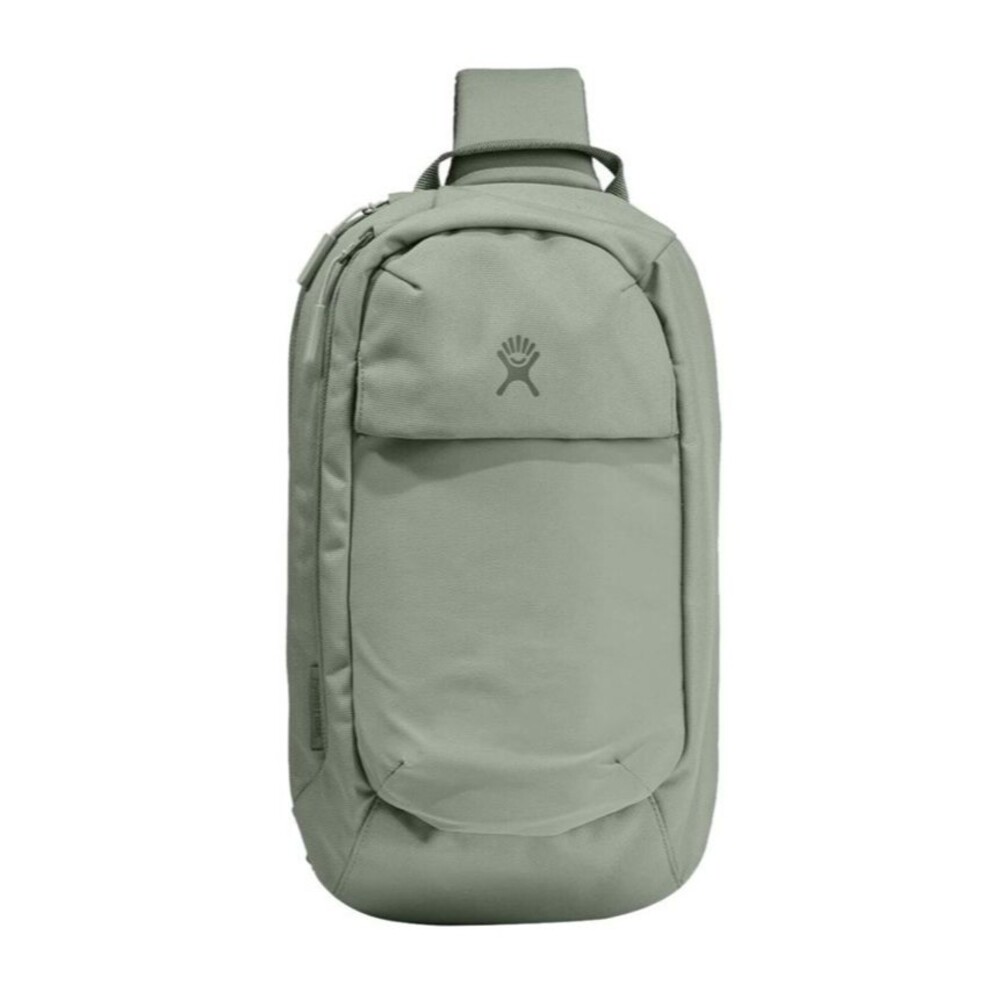 Hydro Flask Slingback Bottle Pack 8L Green Sling Backpack 2 Zip Pockets